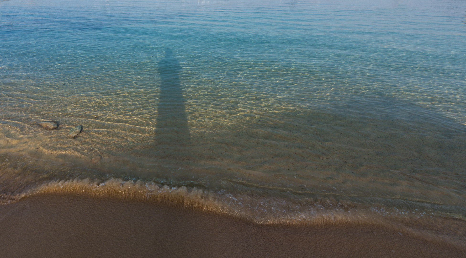 Schatten im Meer