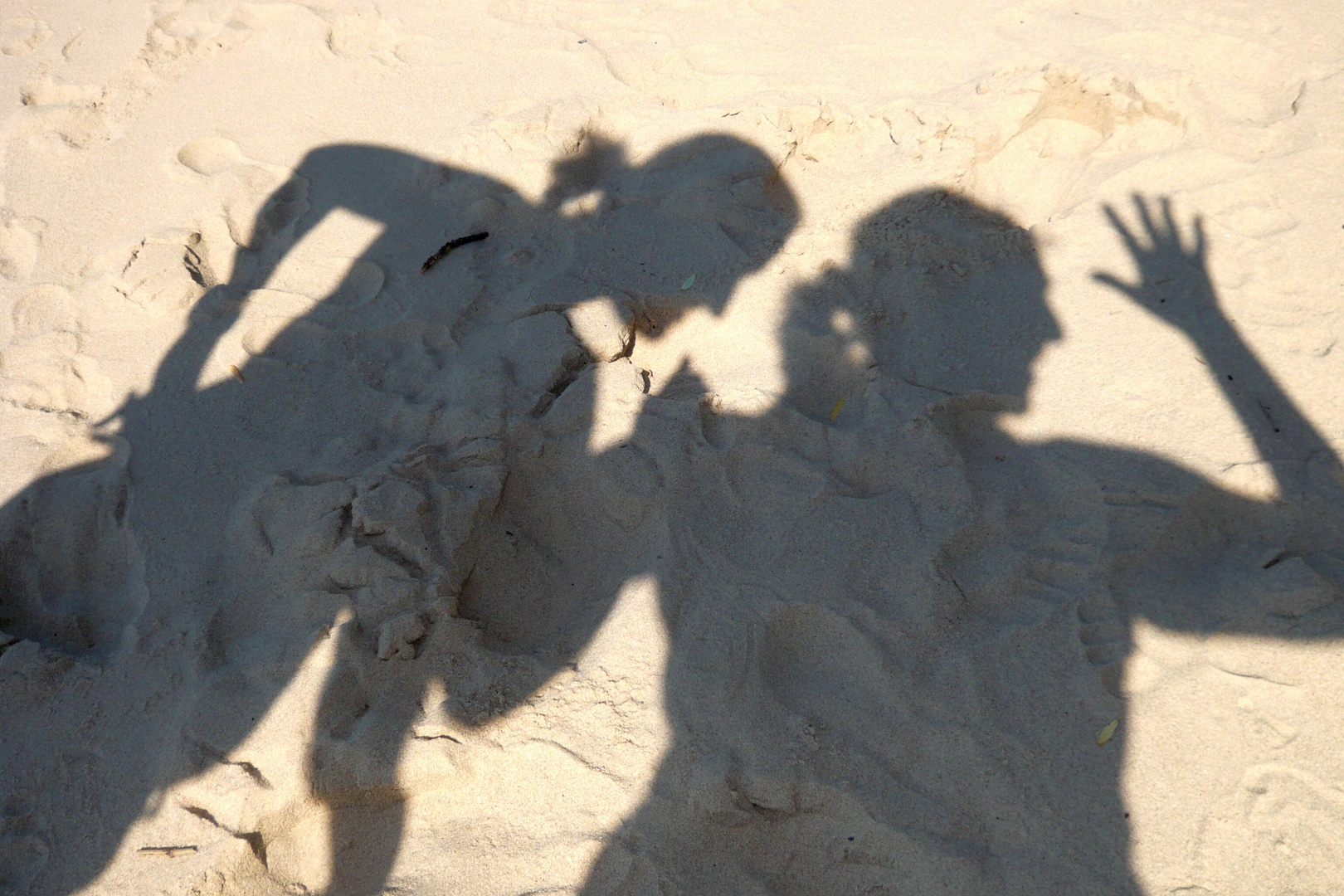 Schatten im Sand