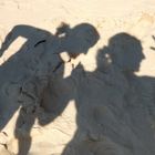 Schatten im Sand