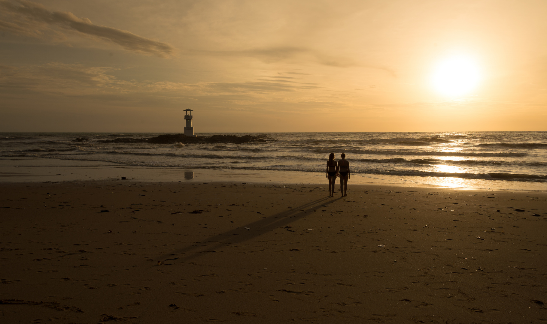 Schatten im Sand