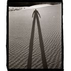 Schatten im White Sands National Monument