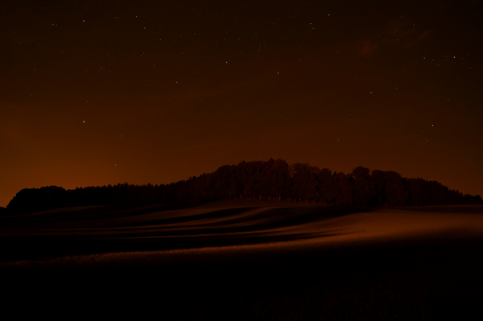 Schatten in der Nacht