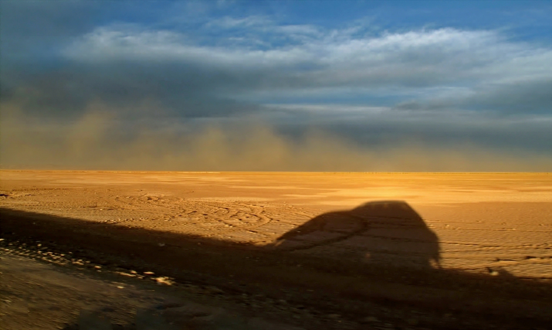 Schatten in der Wüste