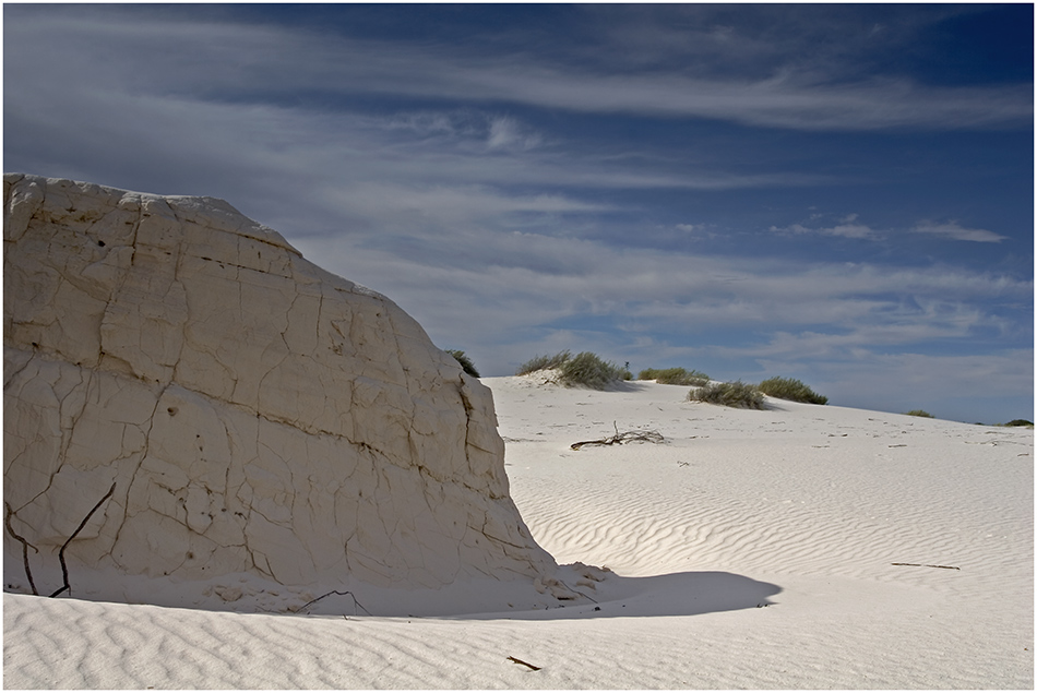 Schatten in White Sands