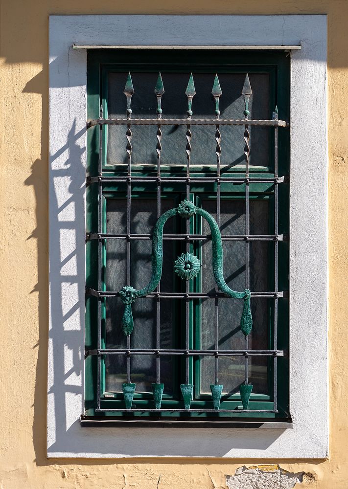 fenster mit gitter