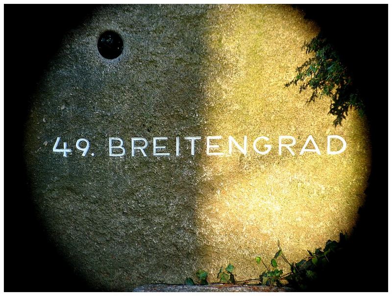 Schatten-Spiel am 49. Breitengrad