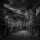 Schatten und Lichter der oberen Hauptgasse Thun