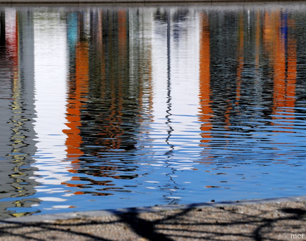 Schatten und Spiegelung