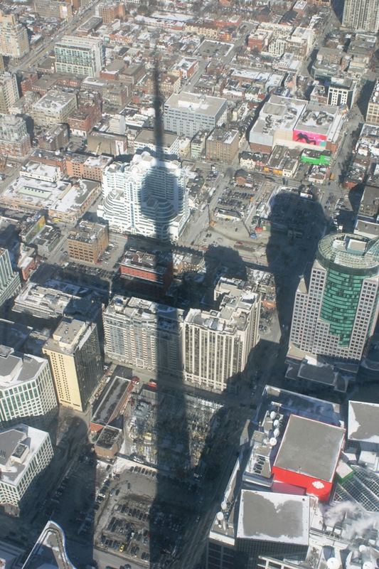 Schatten vom CN-Tower