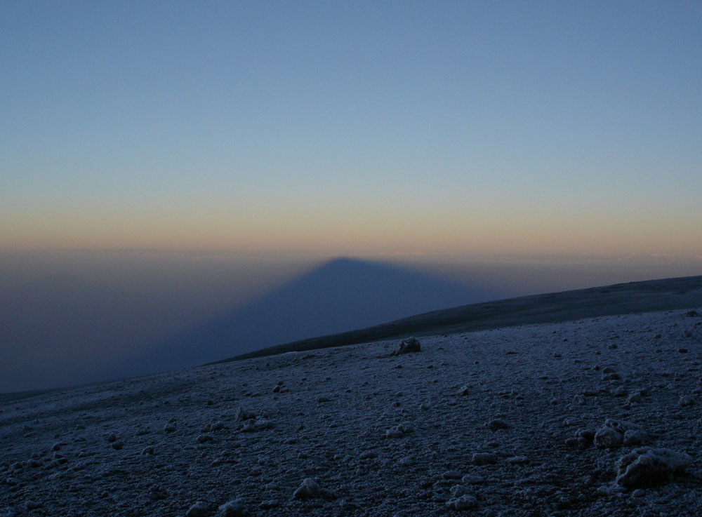 Schatten vom Kilimanjaro