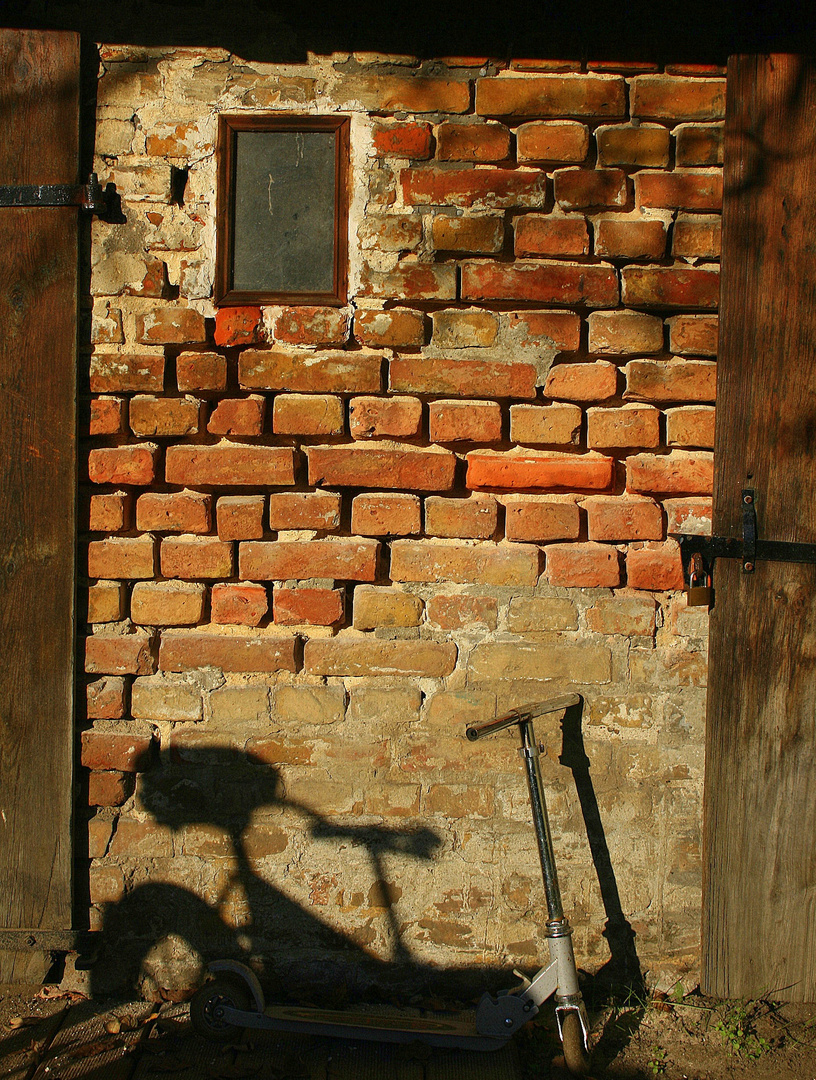 schatten vs. mauerwerk