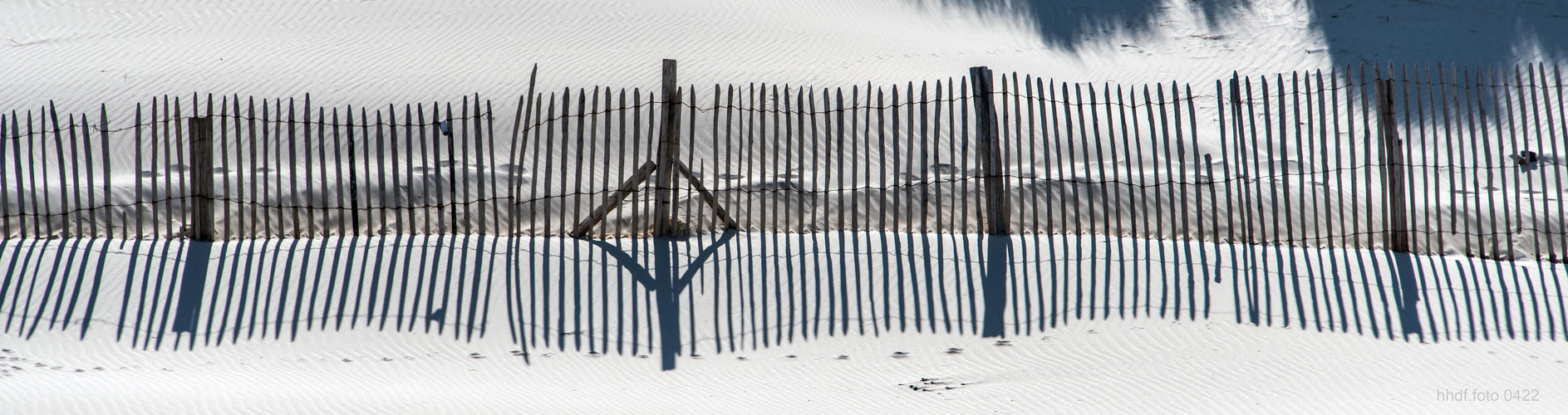 Schatten-Zaun