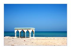 Schattenplatz am Strand