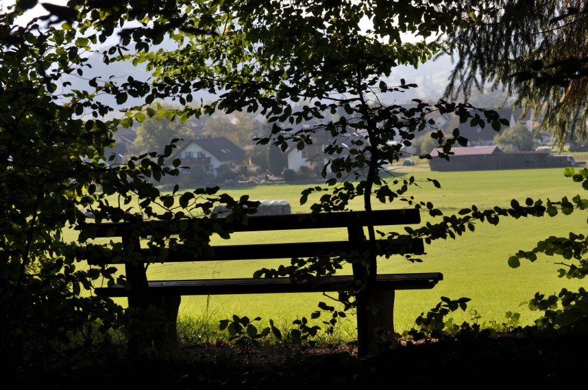 Schattenplatz mit Ausblick