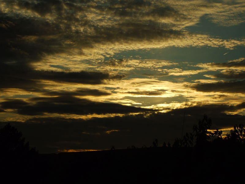 Schattenspiel Sonne Wolken