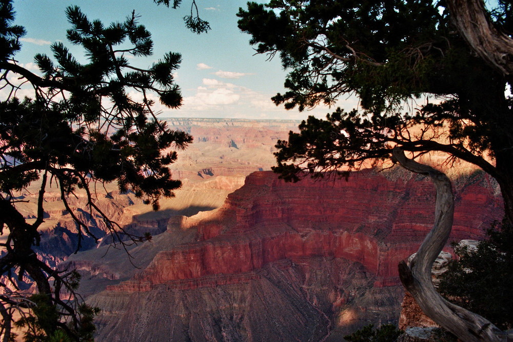 Schattenspiele am Grand Canyon