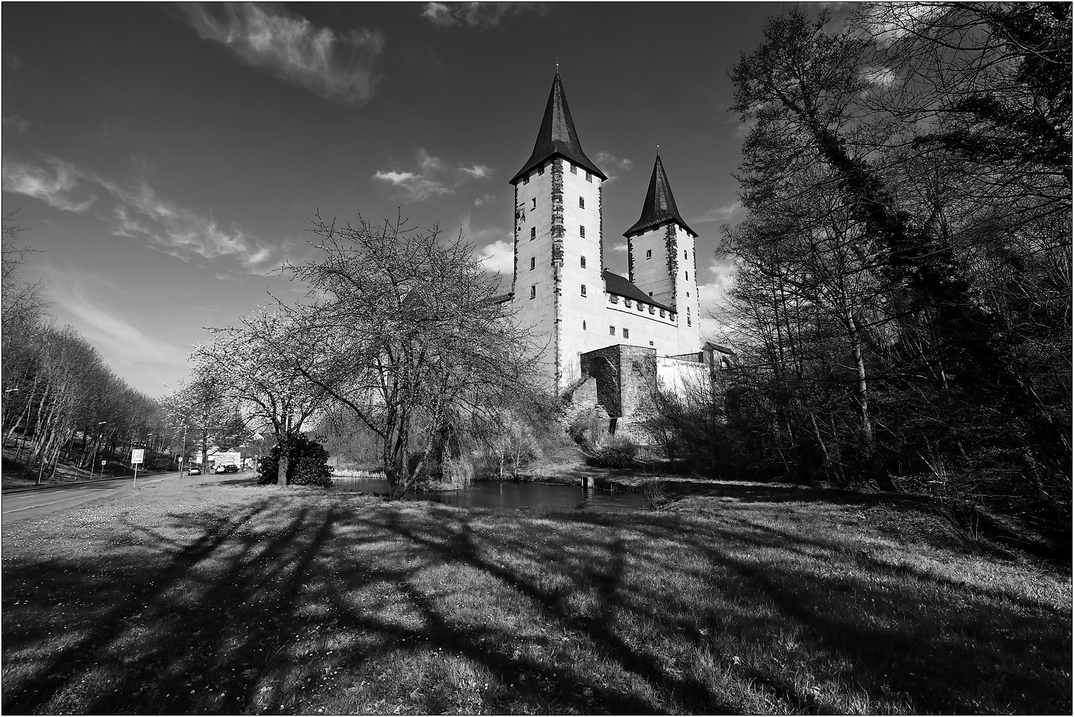 Schattenspiele am Schloss Rochlitz