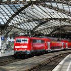 Schattenspiele im Kölner Hbf.