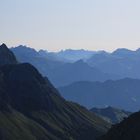 Schattierungen im Gebirge