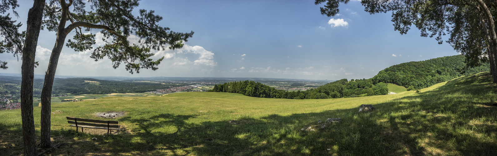 Schattiger Rundblick