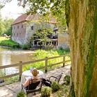 Schattiges Plätzchen am Mühlenteich