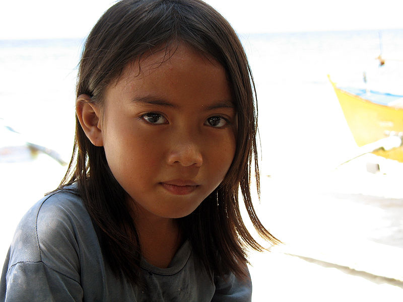 Schattiges Plätzchen, Mantigue Island vor Mindanao