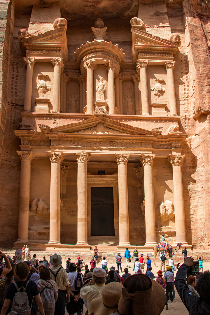 Schatzhaus in Petra Jordanien