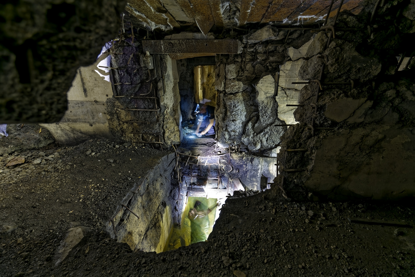 Schatzsuche im Bunker