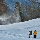 Schau eine Schnee-Windhose