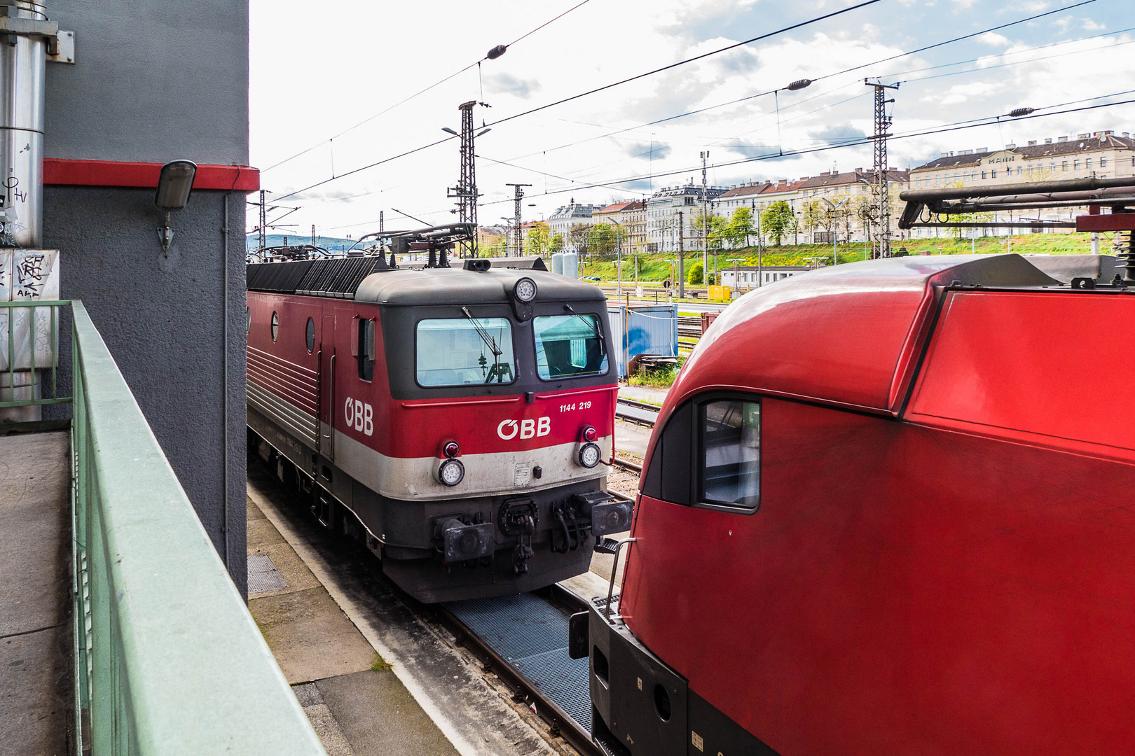 Schau mir in die Augen, Kleines ... Blind-Date am Westbahnhofgelände