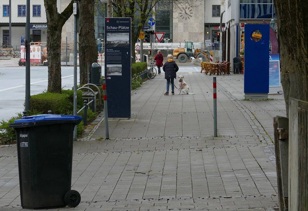 Schau, schau auf dem Schauplatz