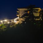 Schauderterrasse Pieve am Abend