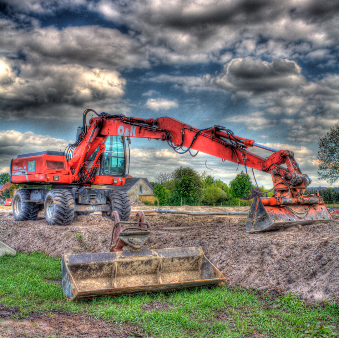 Schaufelbagger HDR