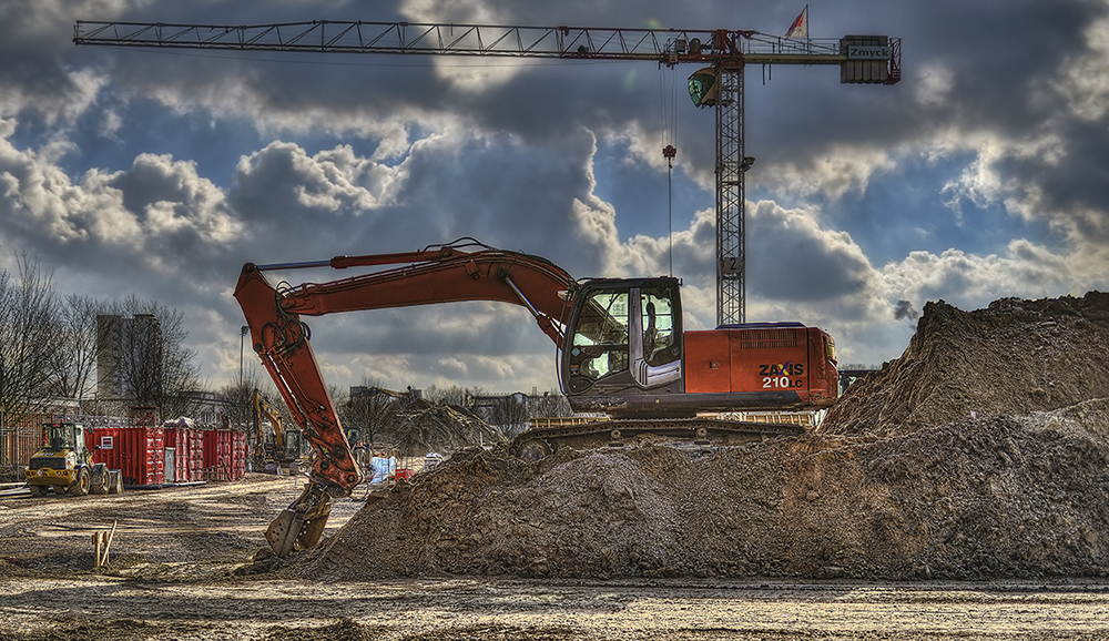 Schaufelbagger Zaxis 210LC