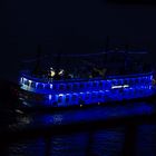 Schaufelradschiff bei Nacht (MS Louisiana Star) Blue Monday