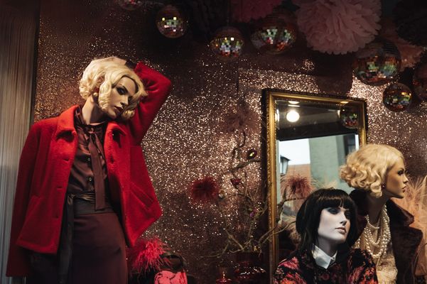 Schaufenster-Arrangement