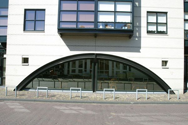 Schaufenster müssen nicht eckig sein...