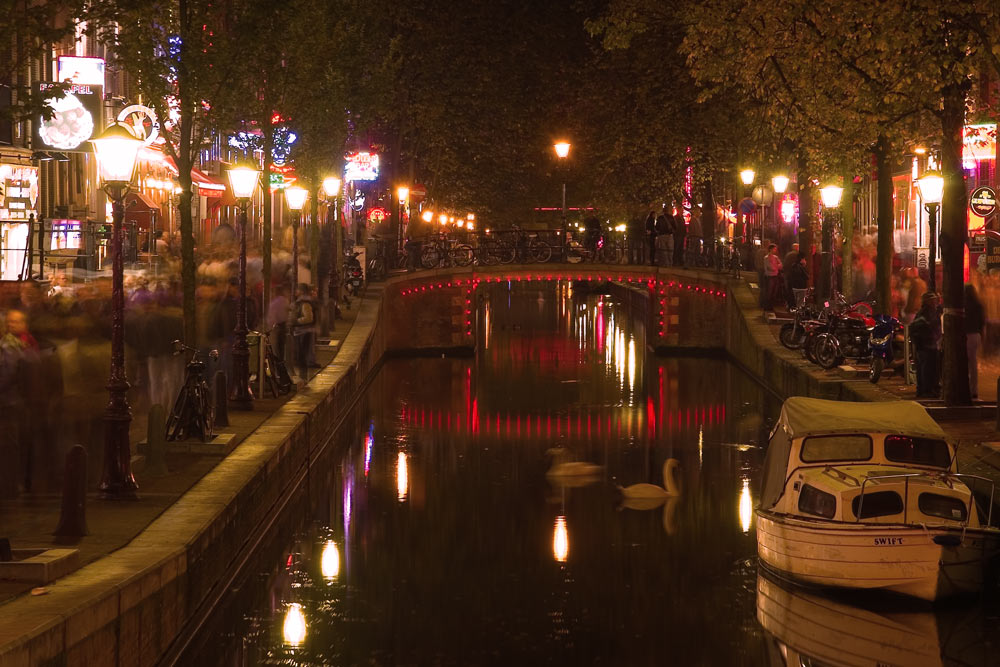 Schaufensterbummel Rotlichtviertel Amsterdam