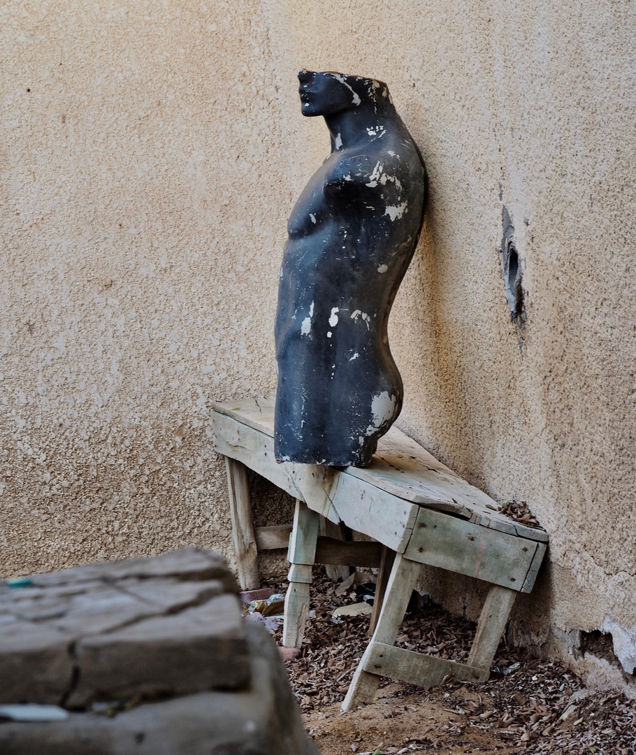 Schaufensterpuppe, ausrangiert