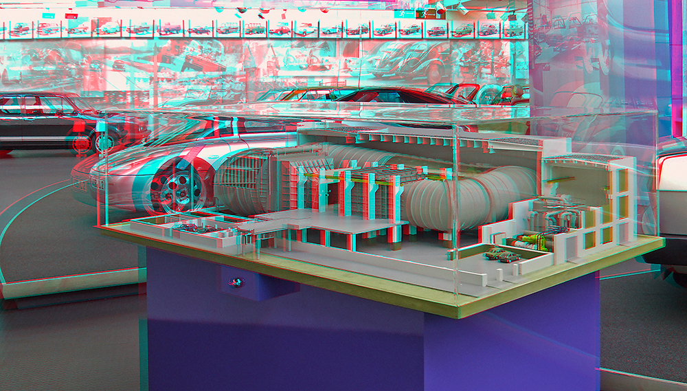 Schaukasten - VW Museum (3D)