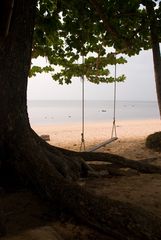 Schaukel am Strand von Kho Libong