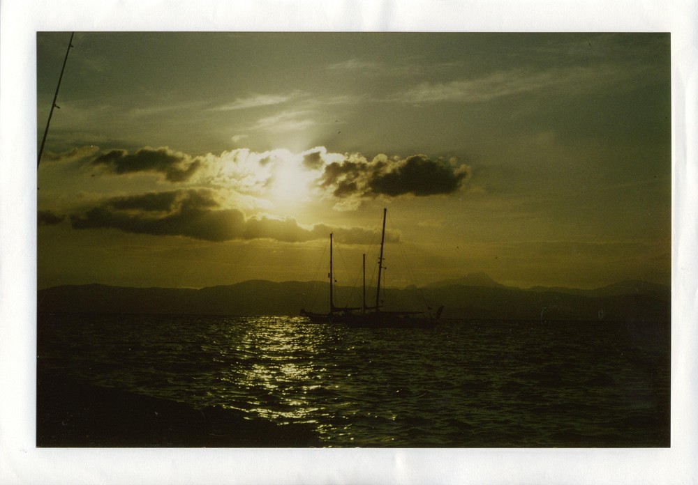 Schaukeln im Sonnenuntergang