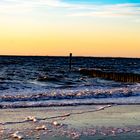 Schaum am Strand