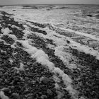 Schaum an Stolteras Strand