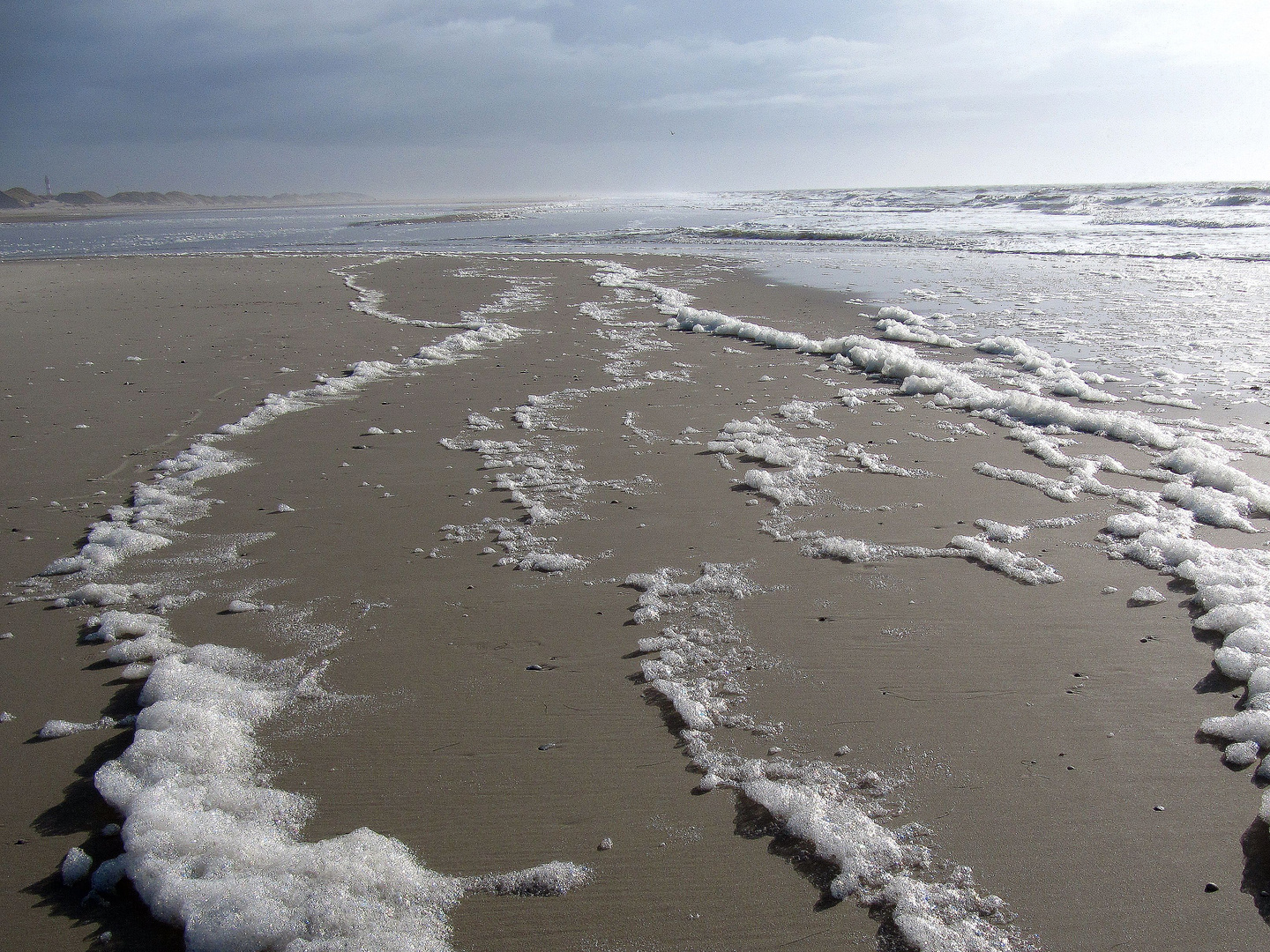 Schaum auf Amrum