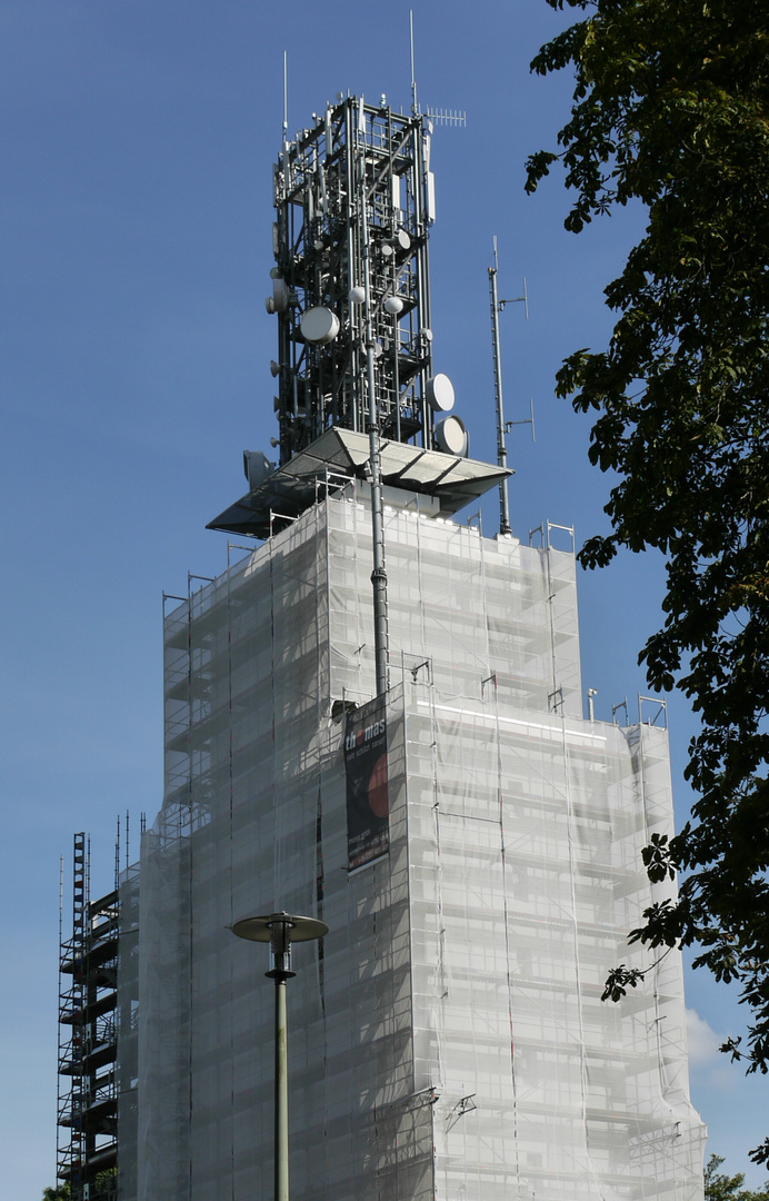 Schaumbergturm Dauerbaustelle