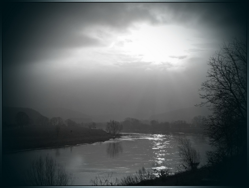 Schauriger Himmel an der Weser - Fortsetzung