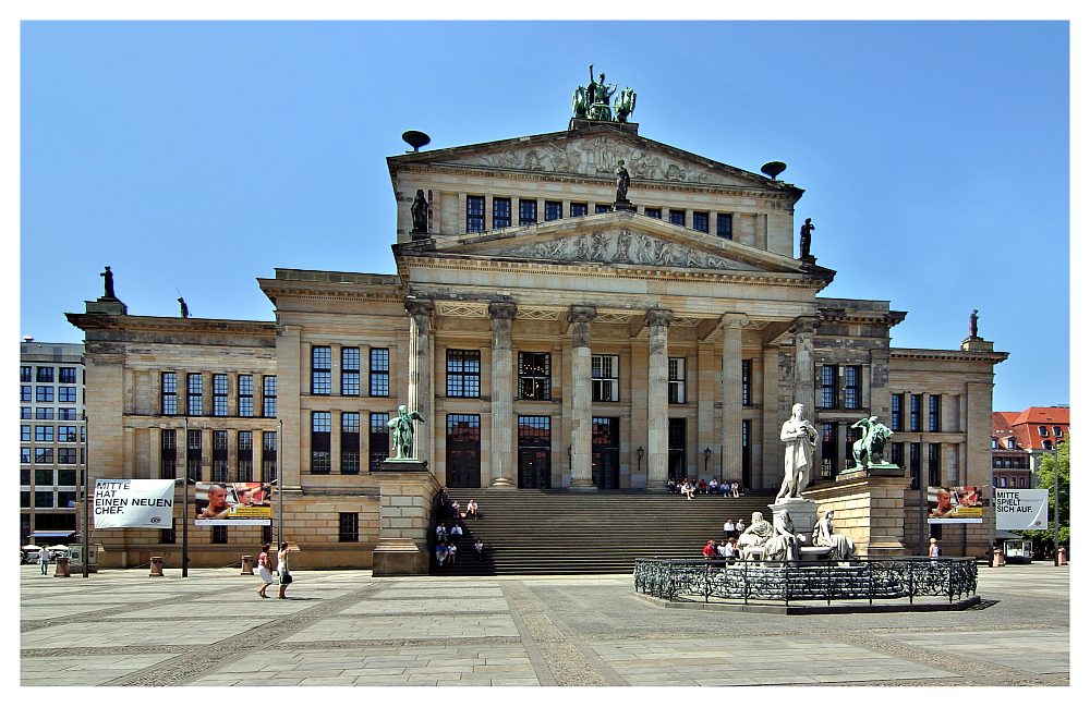 Schauspielhaus am Gendarmenmarkt Foto & Bild | deutschland ...