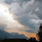 schaut nach Gewitter aus