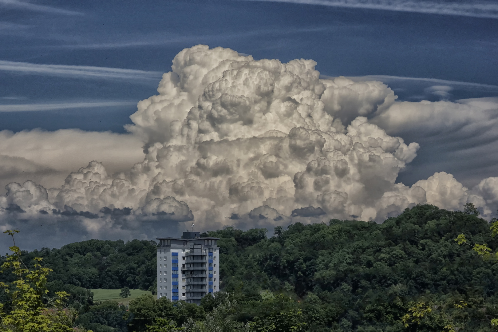 schaut nach Regen aus .......